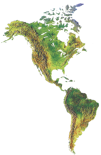 Americas Map